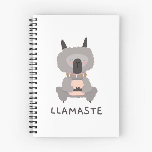 Item preview, Relaxed Llama doing Namaste designed and sold by good vibes clothing.