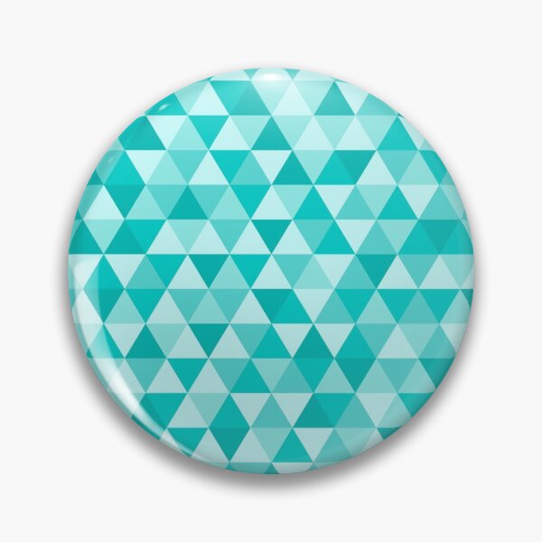 Item preview, Crystallized - Teal Triangles designed and sold by fuzzyleaf.