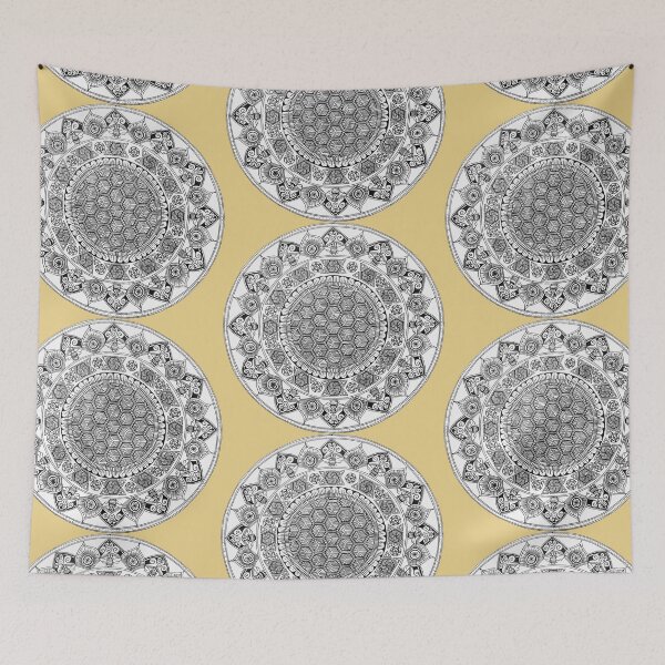 Item preview, Hand drawn mandala - Beehive designed and sold by Augras-art.