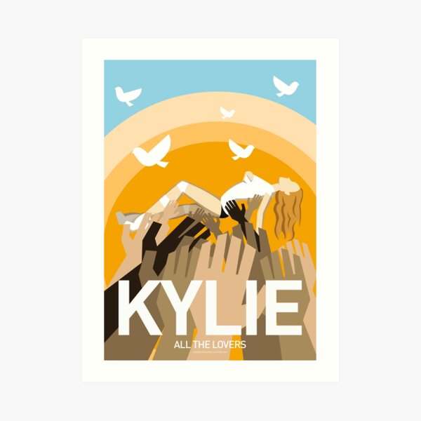 Kylie - All The Lovers Art Print
