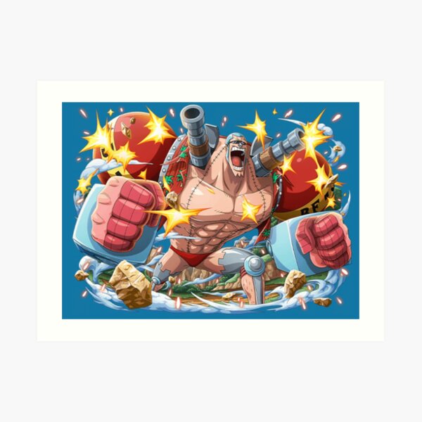 Franky One Piece Art Prints Redbubble