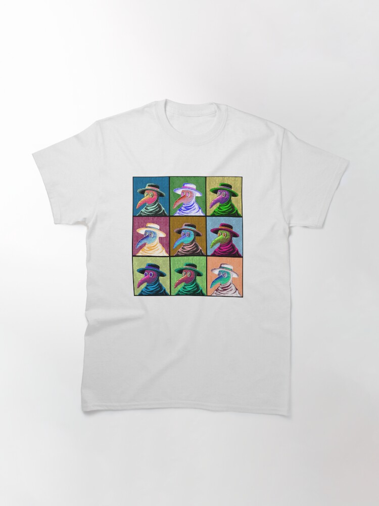 Alternate view of Pop Art Plague Doctor Classic T-Shirt
