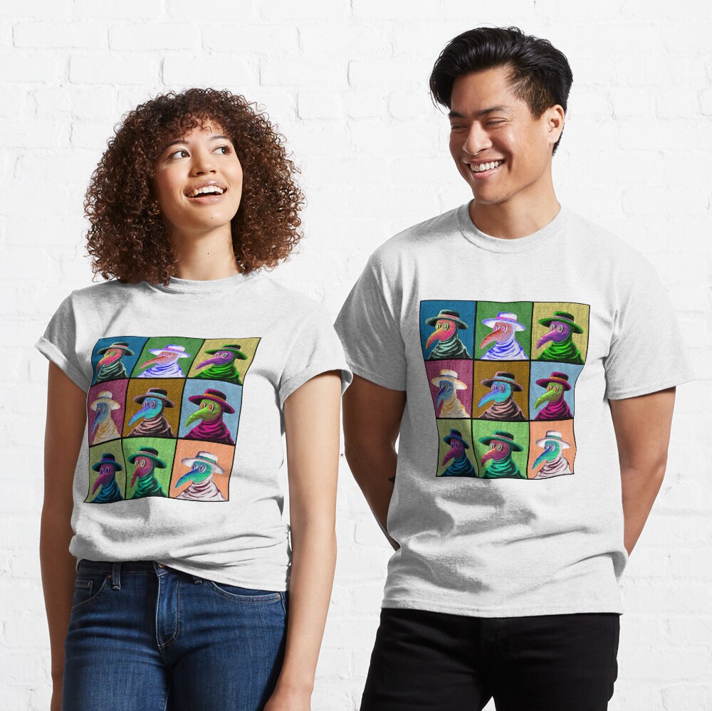 Pop Art Plague Doctor Classic T-Shirt