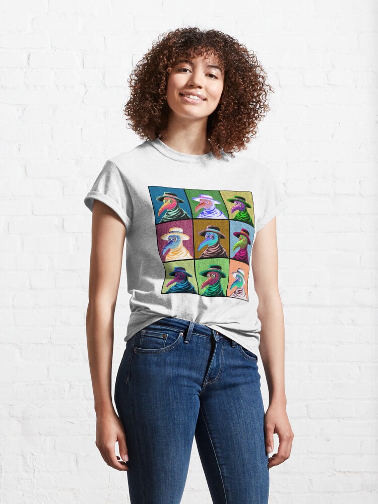 Alternate view of Pop Art Plague Doctor Classic T-Shirt