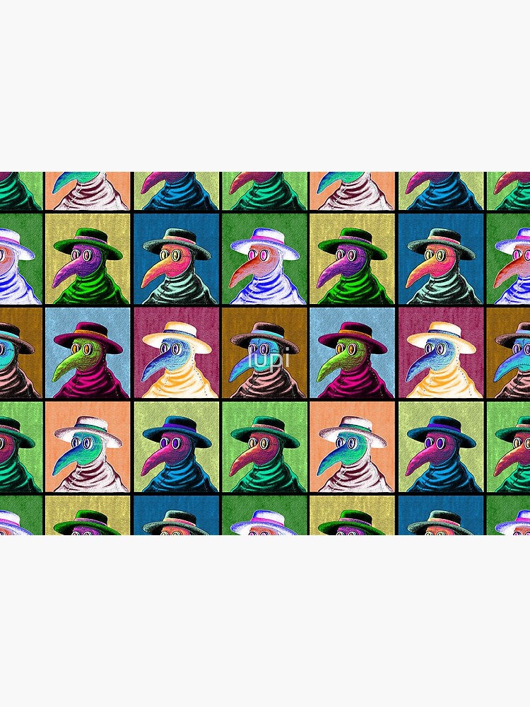 Pop Art Plague Doctor by lupi