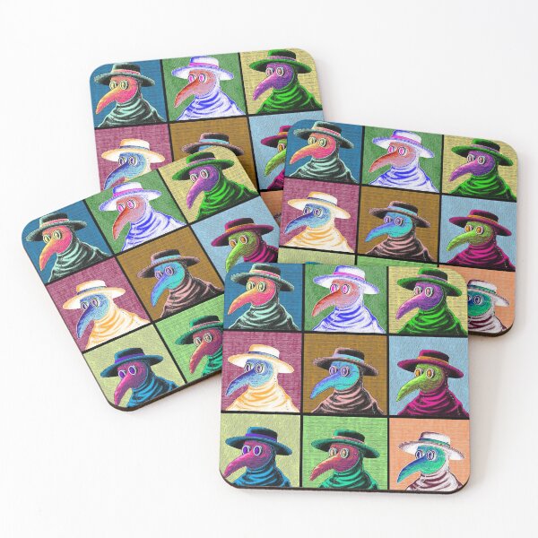 Item preview, Pop Art Plague Doctor designed and sold by lupi.
