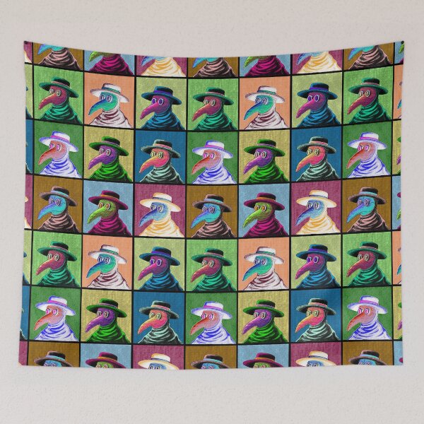 Item preview, Pop Art Plague Doctor designed and sold by lupi.