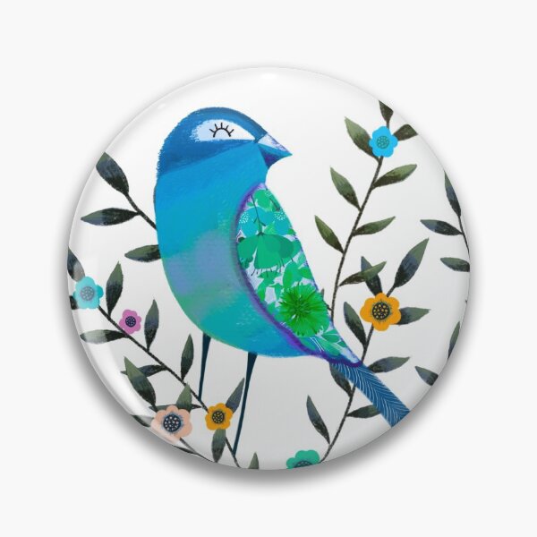 Item preview, Blue Love Bird designed and sold by Debi Hudson.