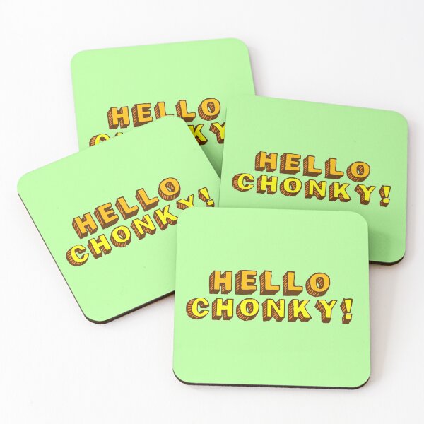 Item preview, Hello Chonky (Honey Crunch) designed and sold by steambucky.