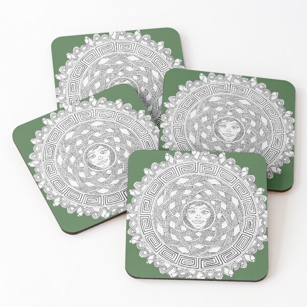 Item preview, Hand drawn mandala - Medusa designed and sold by Augras-art.