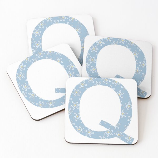 Item preview, Q with Flower Print designed and sold by Brianna Q’s Art!!.