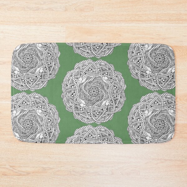 Item preview, Hand drawn mandala - snakes in the garden designed and sold by Augras-art.