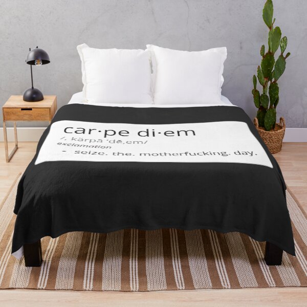 Item preview, Carpe Diem Definition designed and sold by SpookyWoosh.