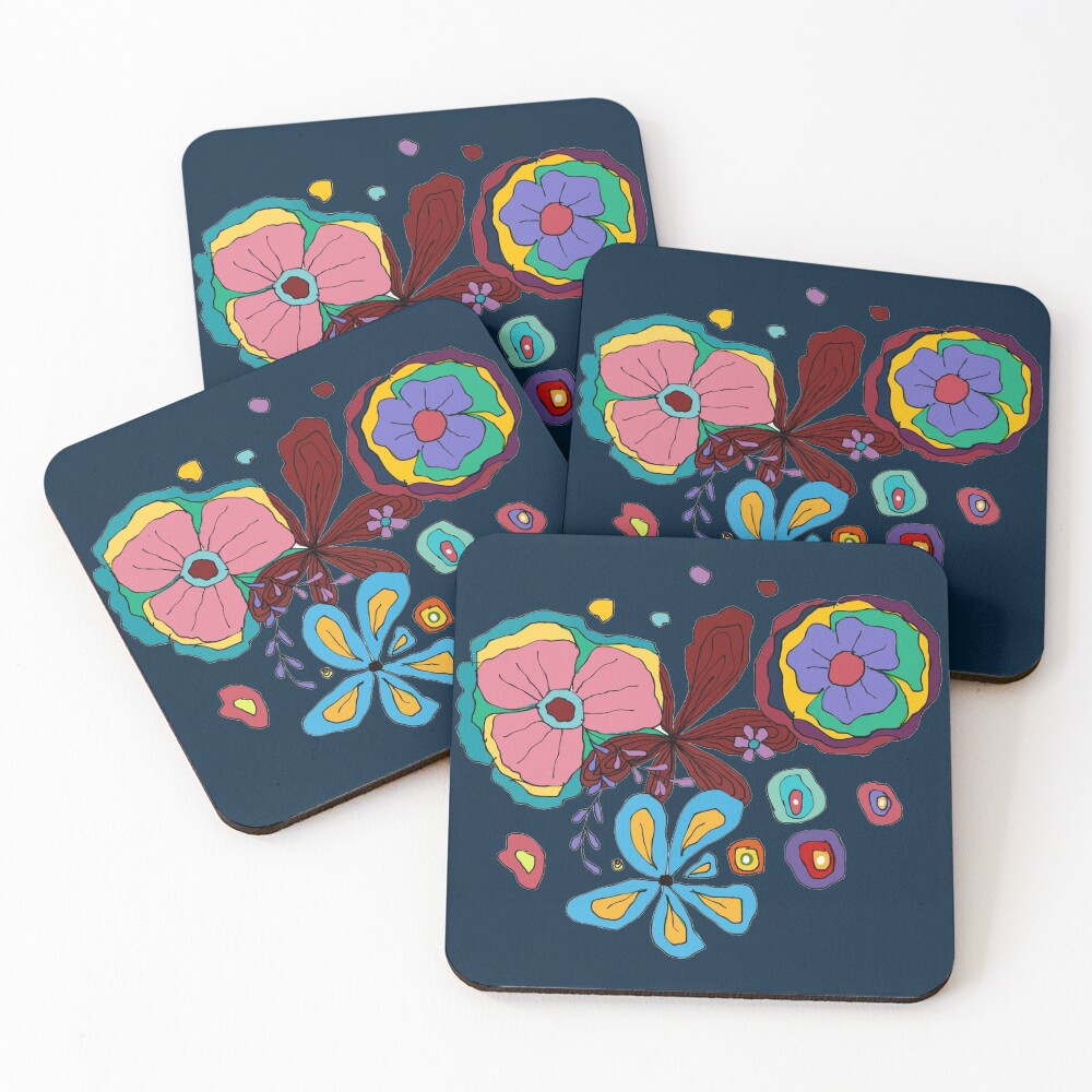 Item preview, Coasters (Set of 4) designed and sold by Rudravi.