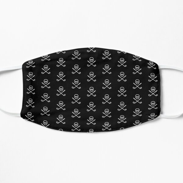 SKULL AND CROSSBONES GOLF CLUBS | GOLFER Flat Mask