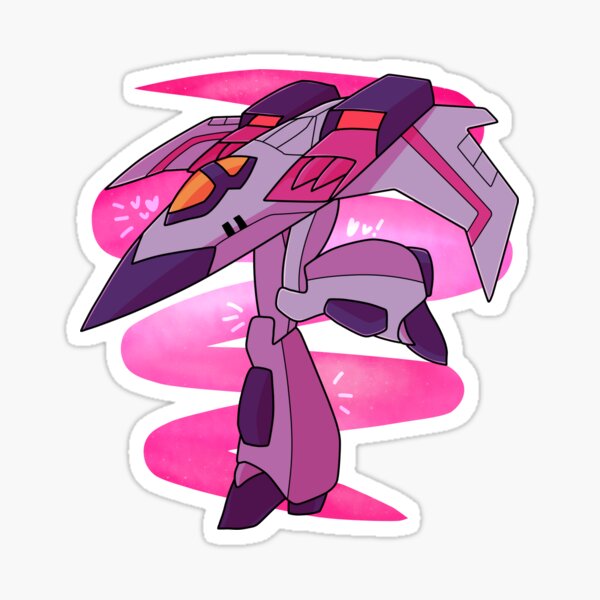 Vista previa del artículo con la obra «Transformadores Animated Starscream Alt-Mode ... más o menos», diseñado y vendido por SighFur.