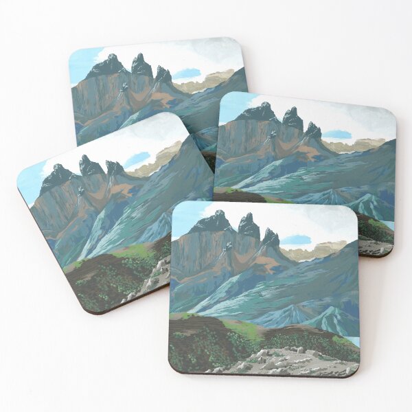 Item preview, Patagonia Mountainside Painting designed and sold by Katie Kuzin.