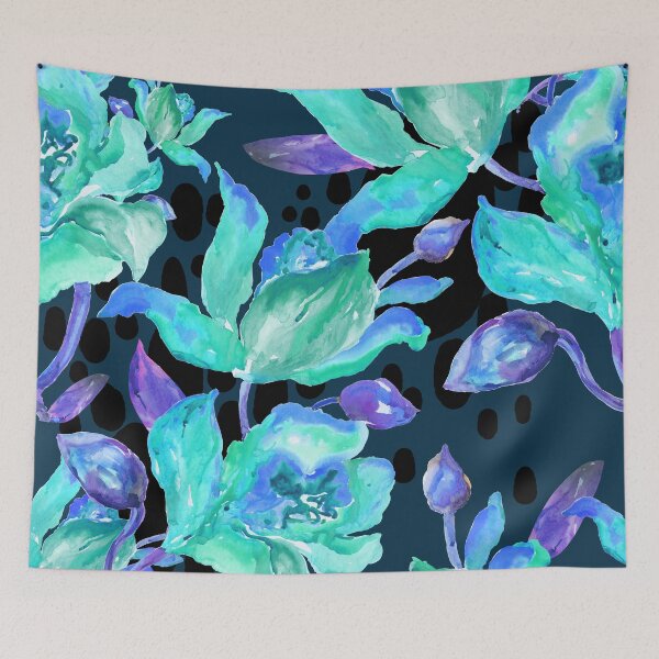 Item preview, Turquoise Flower designed and sold by Muycote.