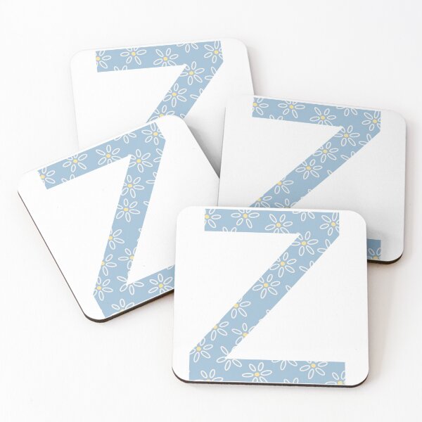 Item preview, Z with Flower Print designed and sold by Brianna Q’s Art!!.