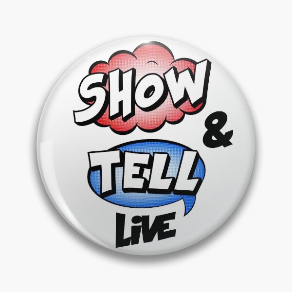 Item preview, Show and Tell Live Logo designed and sold by ShowAndTellLive.