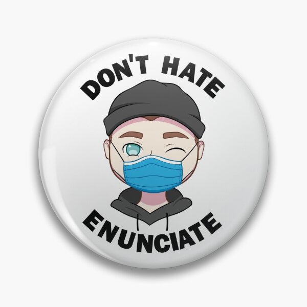 Item preview, Don't Hate, Enunciate designed and sold by TheTinzMan.