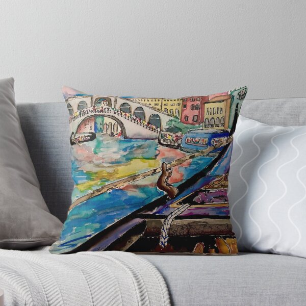 Item preview, Venice Gondola Painting designed and sold by Katie Kuzin.