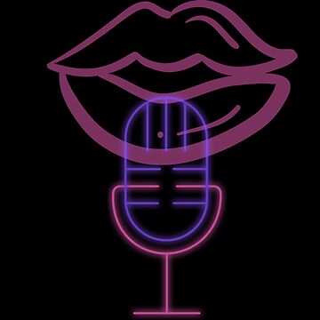 Artwork thumbnail, ASMR Headphones and Lips by SBernadette