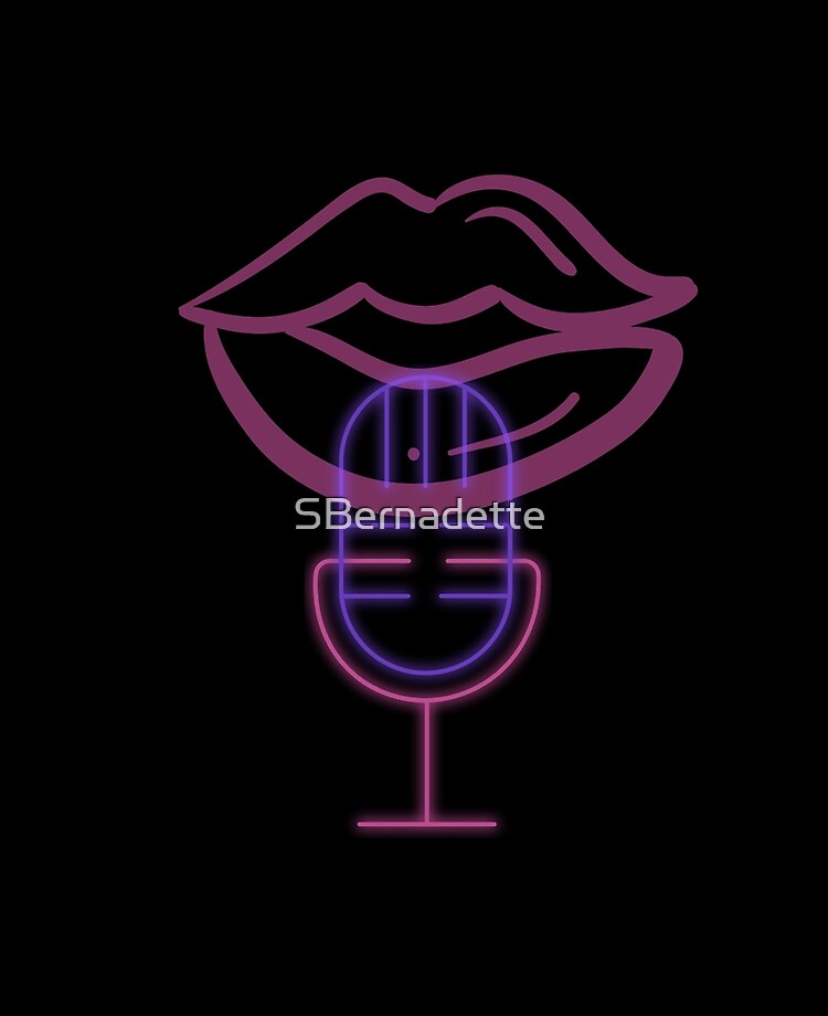 Thumbnail 2 of 2, iPad Case & Skin, ASMR Headphones and Lips designed and sold by SBernadette.