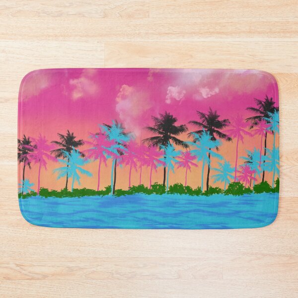 Item preview, Palm Trees & Sunset designed and sold by JAMMCREATIONS.