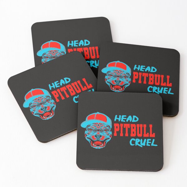 Item preview, Cruel Pitbull Head : Lovely Family Gift Idea For Pitbull Lover  designed and sold by H3ITH7M.