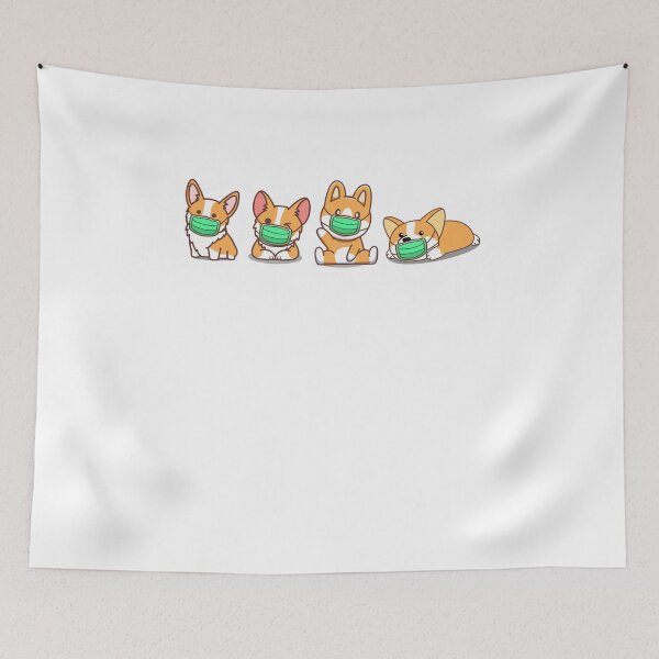 Item preview, Corgi Quarantine Funny designed and sold by graphicmeyou.