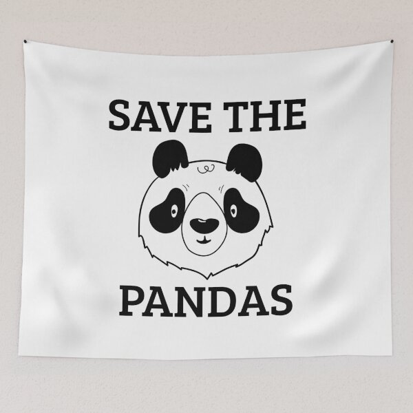 Item preview, Save The Pandas designed and sold by manishfzr1995.