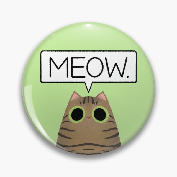 Aperçu de l'œuvre Chat tigré - MEOW. créée et vendue par KTJoh.