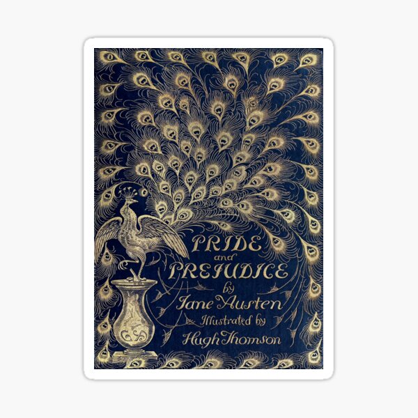 Item preview, Pride and Prejudice Peacock Cover designed and sold by Xhex115.