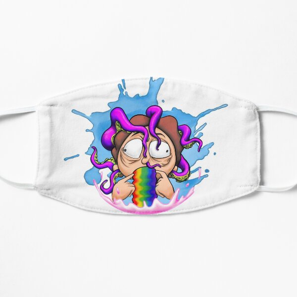 Morty Rainbow Squishy Mask