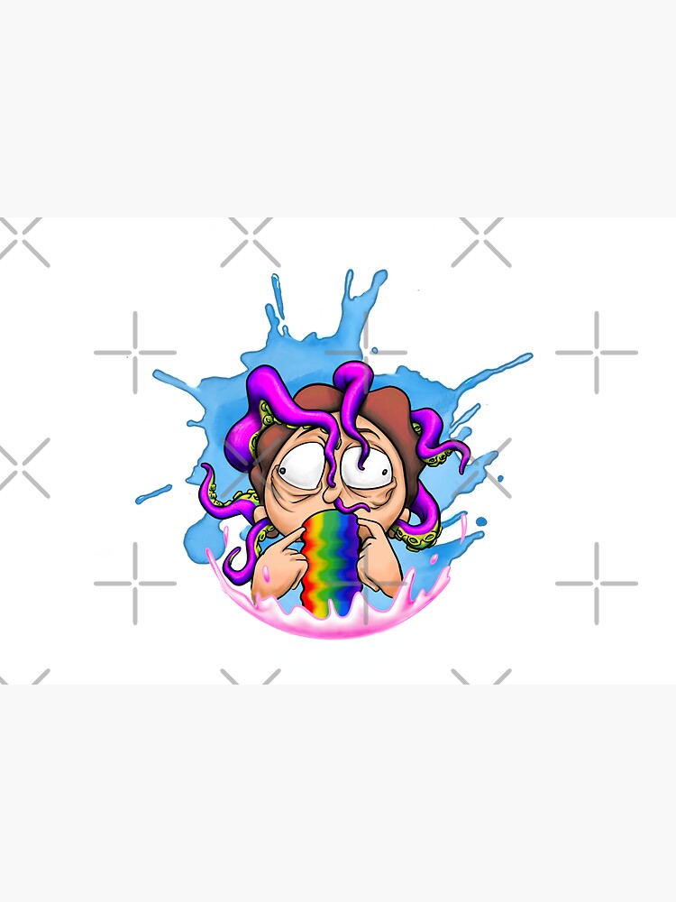 Morty Rainbow Squishy by iblazearte
