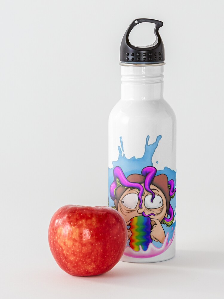Alternate view of Morty Rainbow Squishy Water Bottle