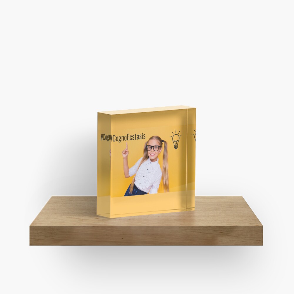 #CognoEcstasis Acrylic Block