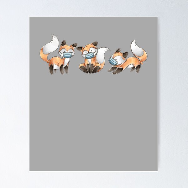 Item preview, Fox Quarantine designed and sold by graphicmeyou.