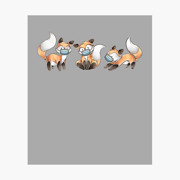 Item preview, Fox Quarantine designed and sold by graphicmeyou.