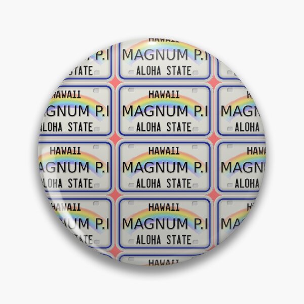 Item preview, Rebooted Magnum P.I License Plate Design  designed and sold by Natalie Eve  Austin.
