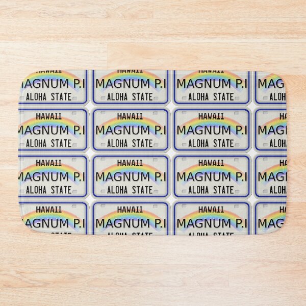 Item preview, Rebooted Magnum P.I License Plate Design  designed and sold by Natalie Eve  Austin.