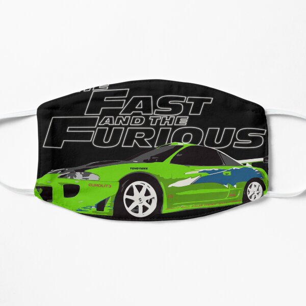 Mitsubishi Eclipse DSM Vert Kawasaki Masque sans plis