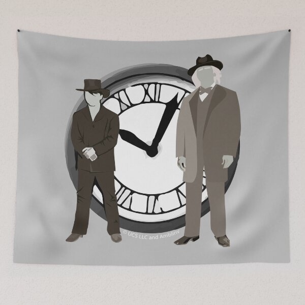 Item preview, Back To The Future - 1885 - Clock designed and sold by WaltTheAdobeGuy.