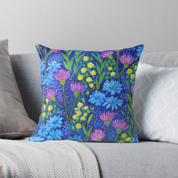 Growing Wild Throw Pillow