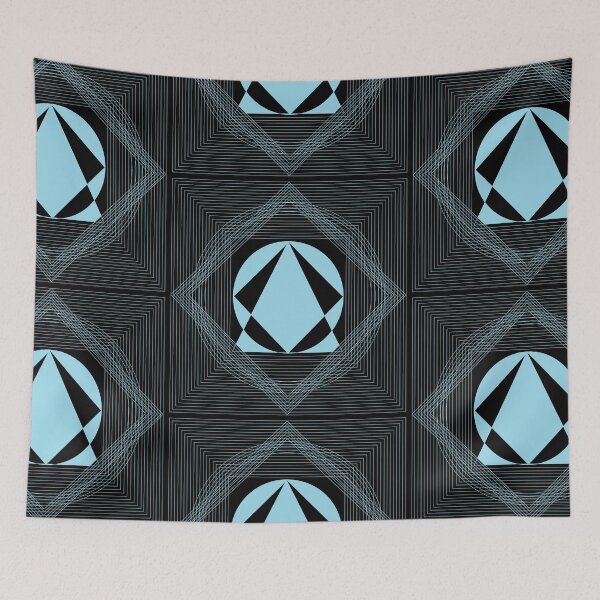Item preview, Black and blue design designed and sold by Ovahill.