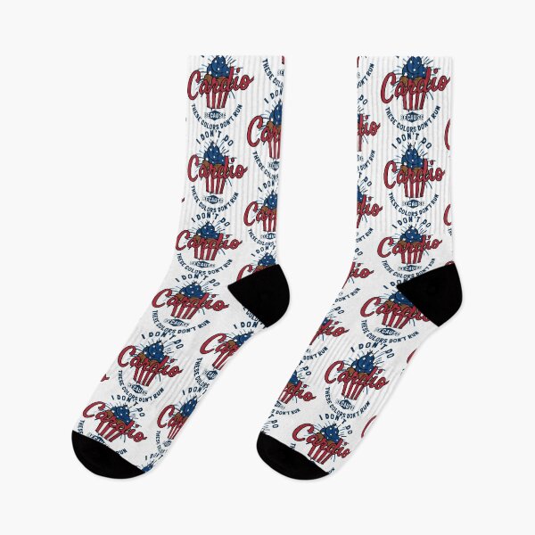 Item preview, I Don't Do Cardio Because These Colors Don't Run Patriotic Cupcake 4th Of July Independence Day designed and sold by PrintmellcTx.