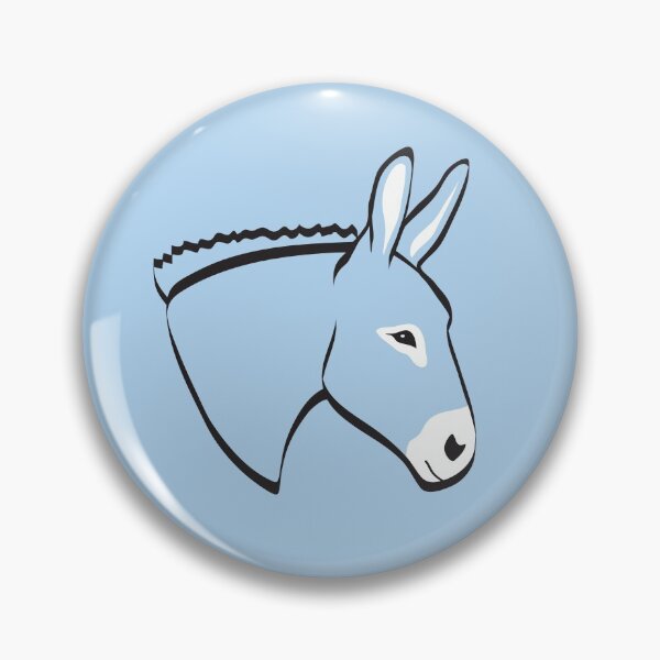Item preview, Donkey on Blue designed and sold by Melissa Bradshaw.