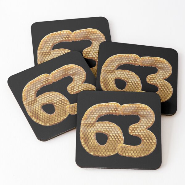 Item preview, 63 Number 3d Honey Numbers Font designed and sold by HelloFromAja.