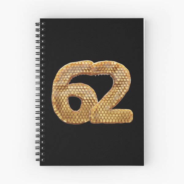 Item preview, 62 Number 3d Honey Numbers Font designed and sold by HelloFromAja.